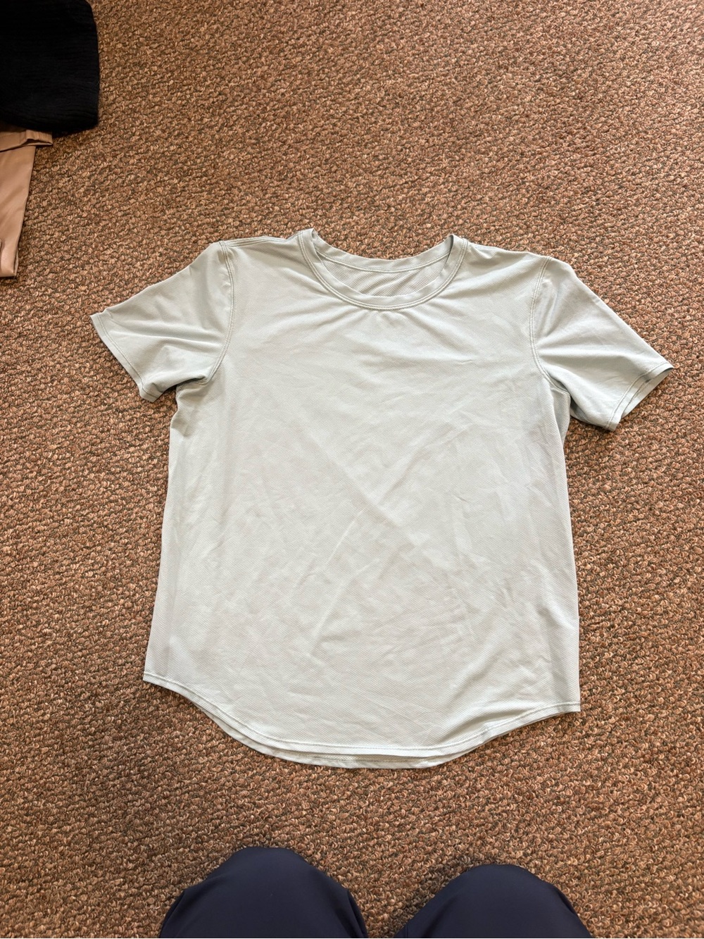 lululemon athletica Short Sleeve Crew Tee in Pale Sage